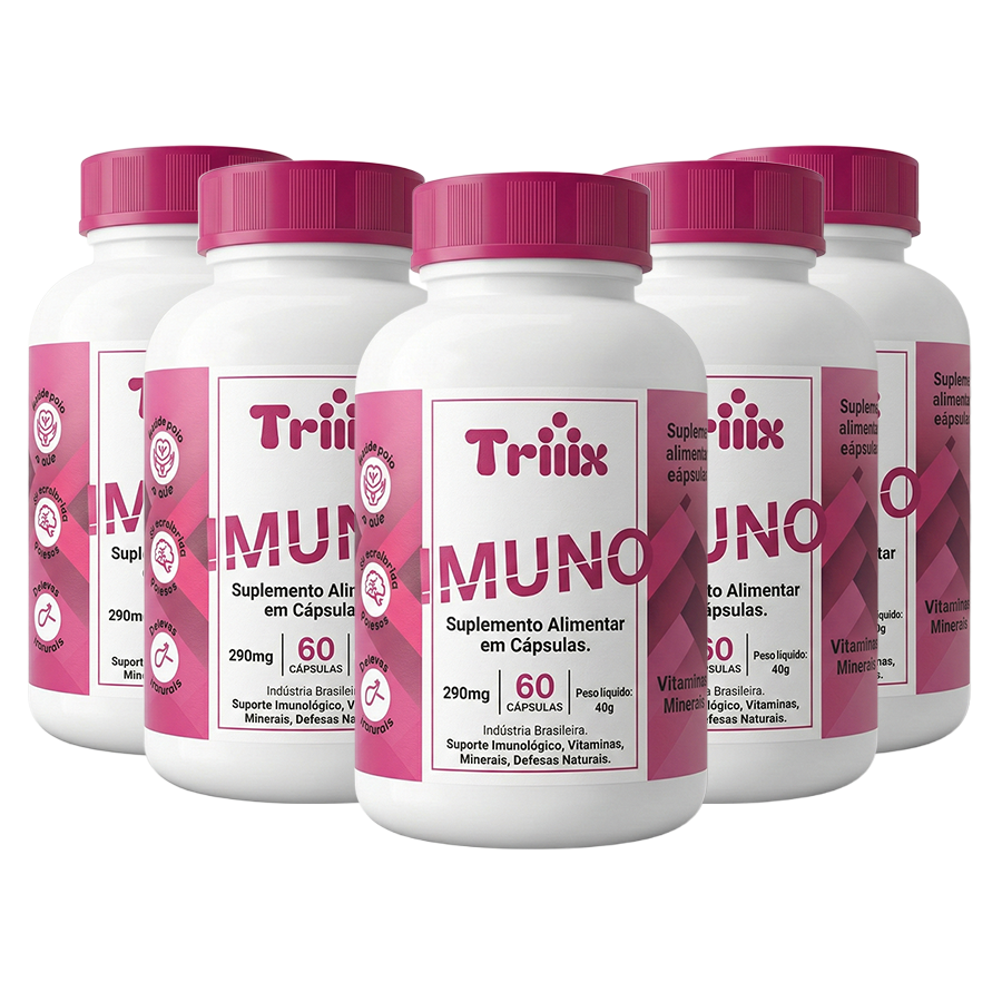 Triiix Imuno Mulher – Imunidade Elevada + Suporte Íntimo