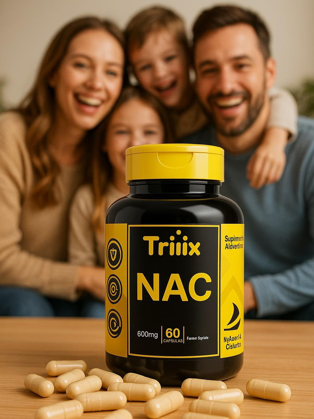 Triiix NAC 600mg – Defesa Avançada