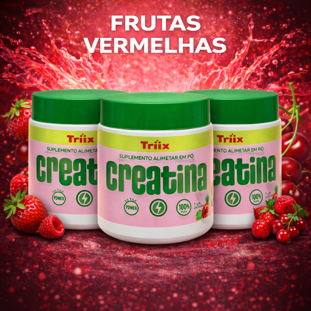 Creatina 3 em 1 da Triiix Perfect - Aminoácidos + Pré Treino + Creatina 150 Gramas