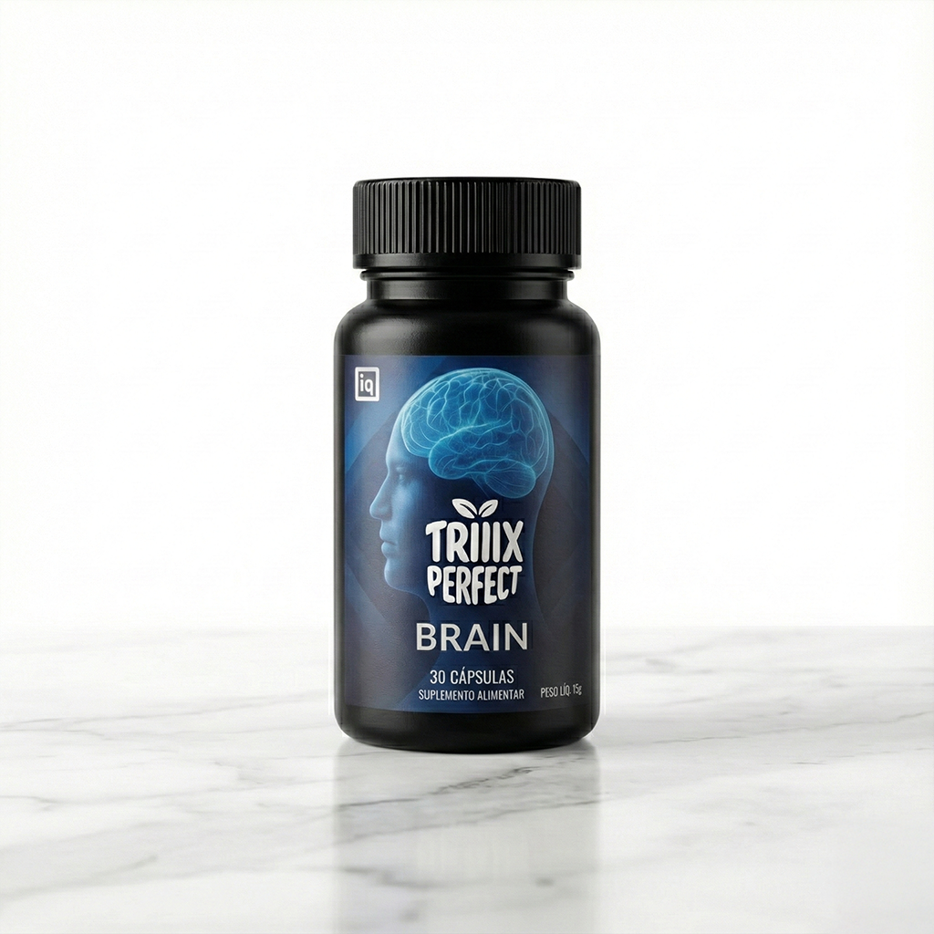 Triiix Brain – Foco, Concentração e Clareza Mental