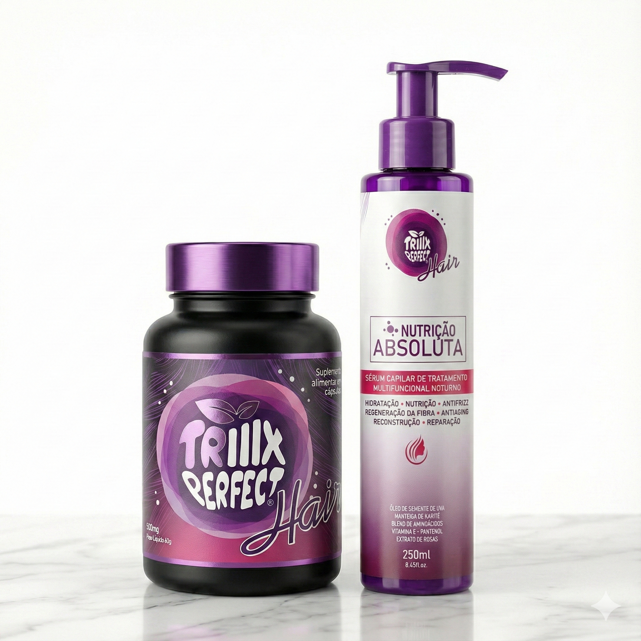 Triiix Hair + Nutrição Absoluta