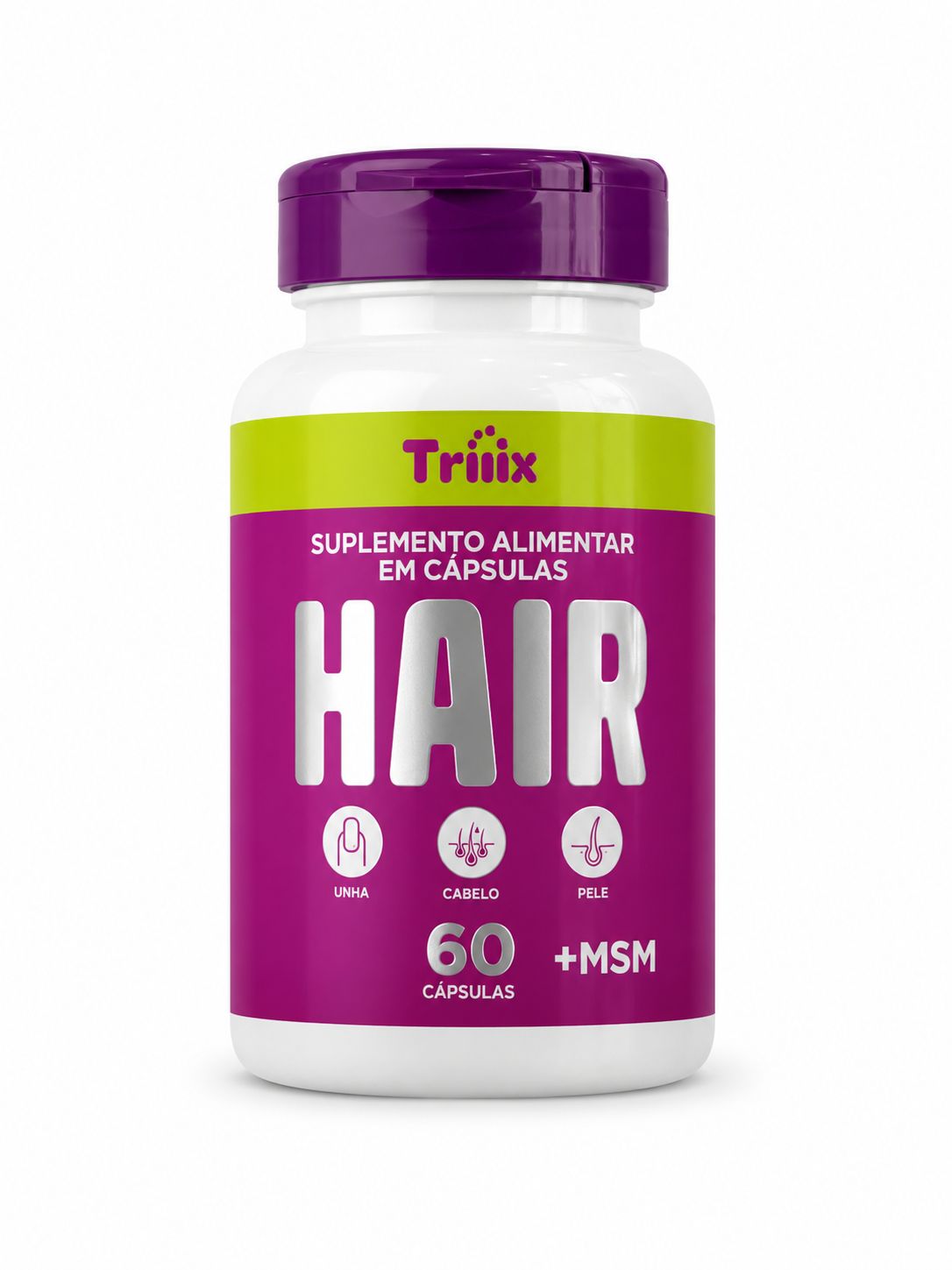 Triiix Hair Tecnologia RFB-3D / 15 Ativos para sua Reconstrução Capilar