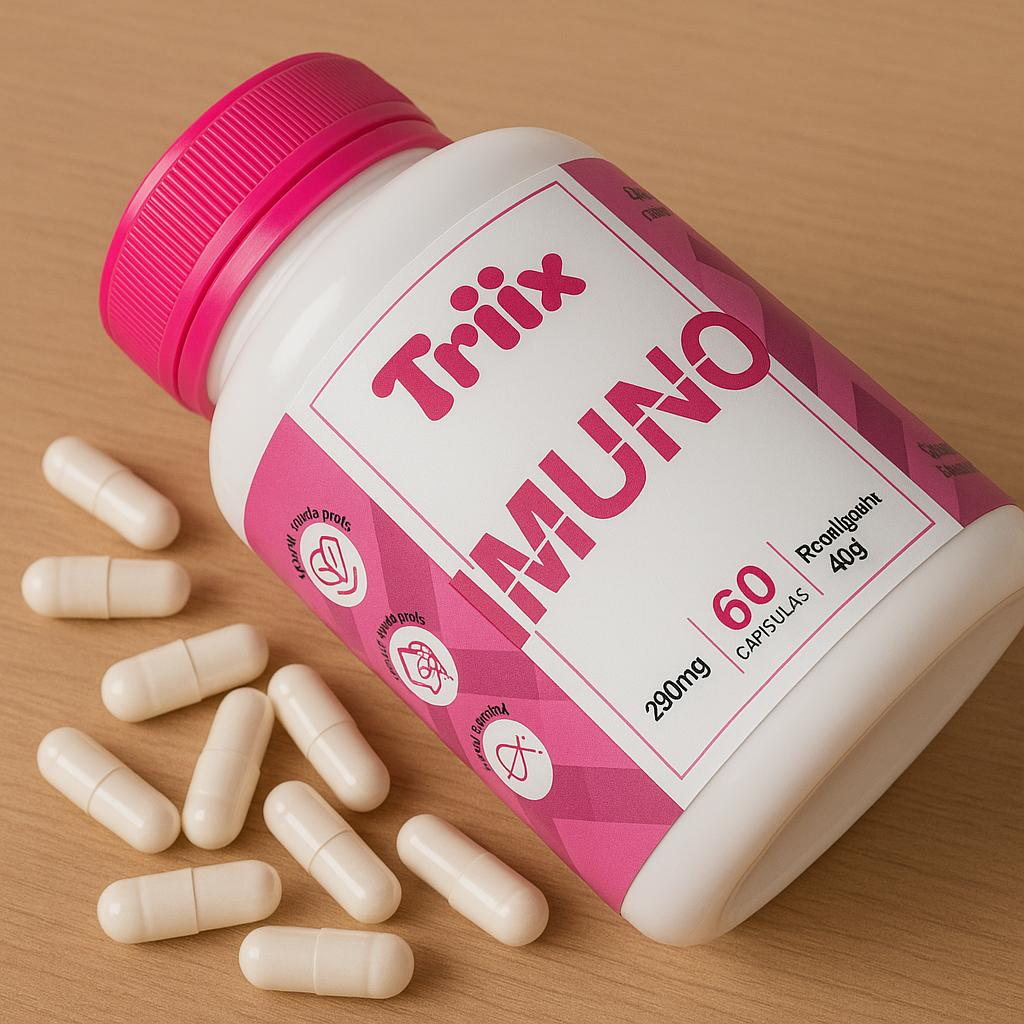 Triiix Imuno Mulher – Imunidade Elevada + Suporte Íntimo