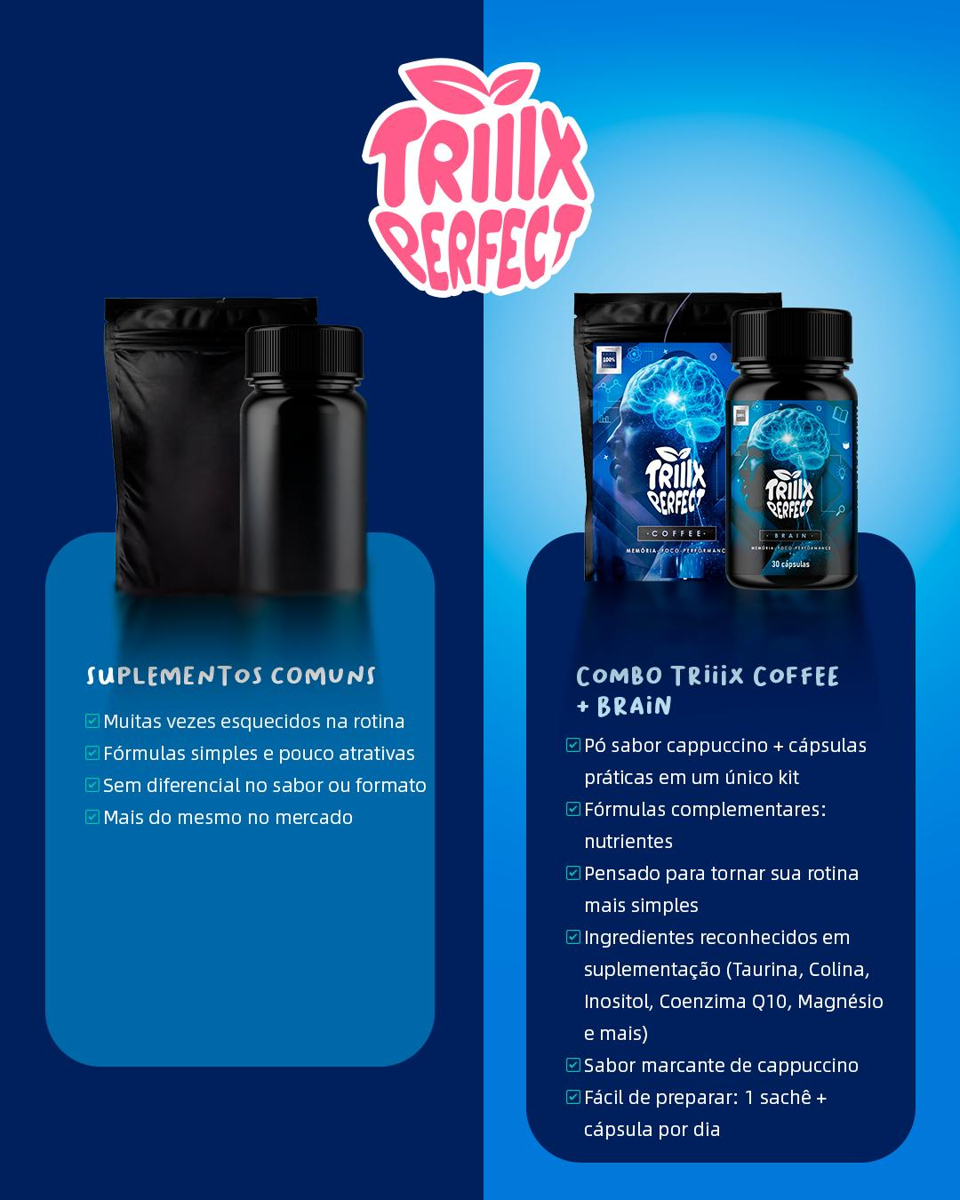 Kit Triiix Coffee + 1un Brain