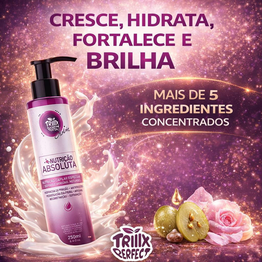 Nutrição Absoluta Triiix – Finalizador Premium 7 em 1