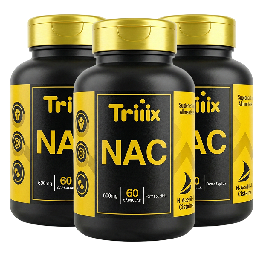 Triiix NAC 600mg – Defesa Avançada