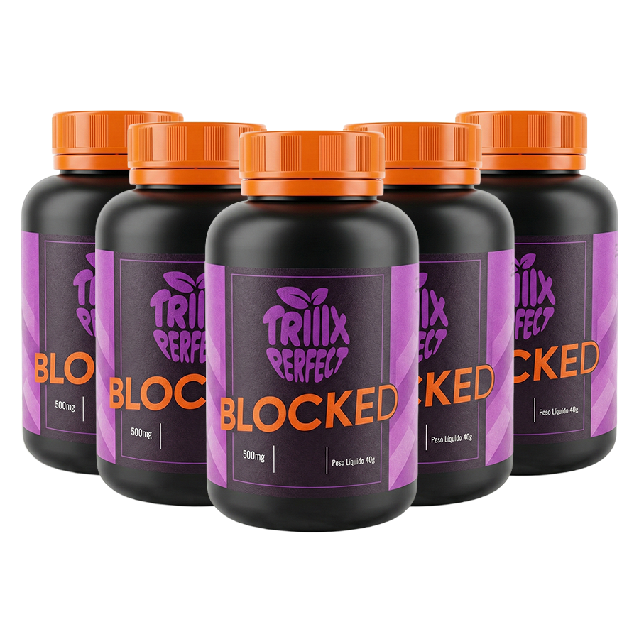 Triiix Blocked – Inibidor de Apetite | Fórmula Profissional