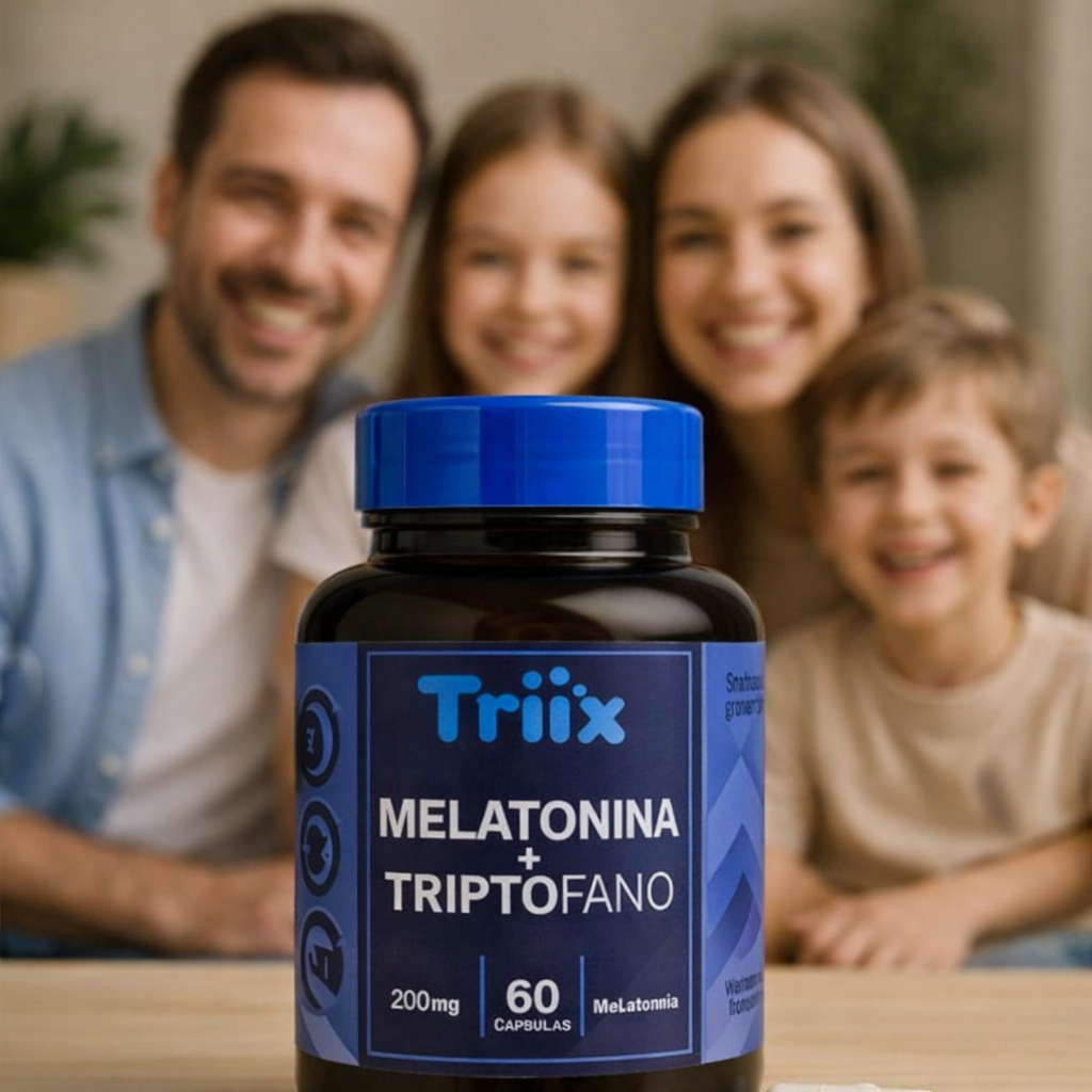 Melatonina + Triptofano da Triiix – Sono Profundo, Relaxamento