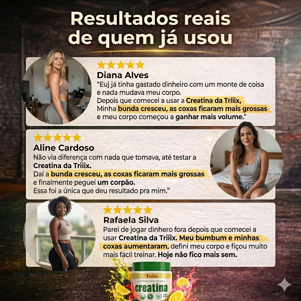 Creatina 3 em 1 da Triiix Perfect - Aminoácidos + Pré Treino + Creatina 150 Gramas