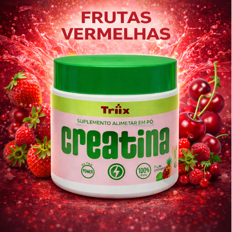 Creatina 3 em 1 da Triiix Perfect - Aminoácidos + Pré Treino + Creatina 150 Gramas